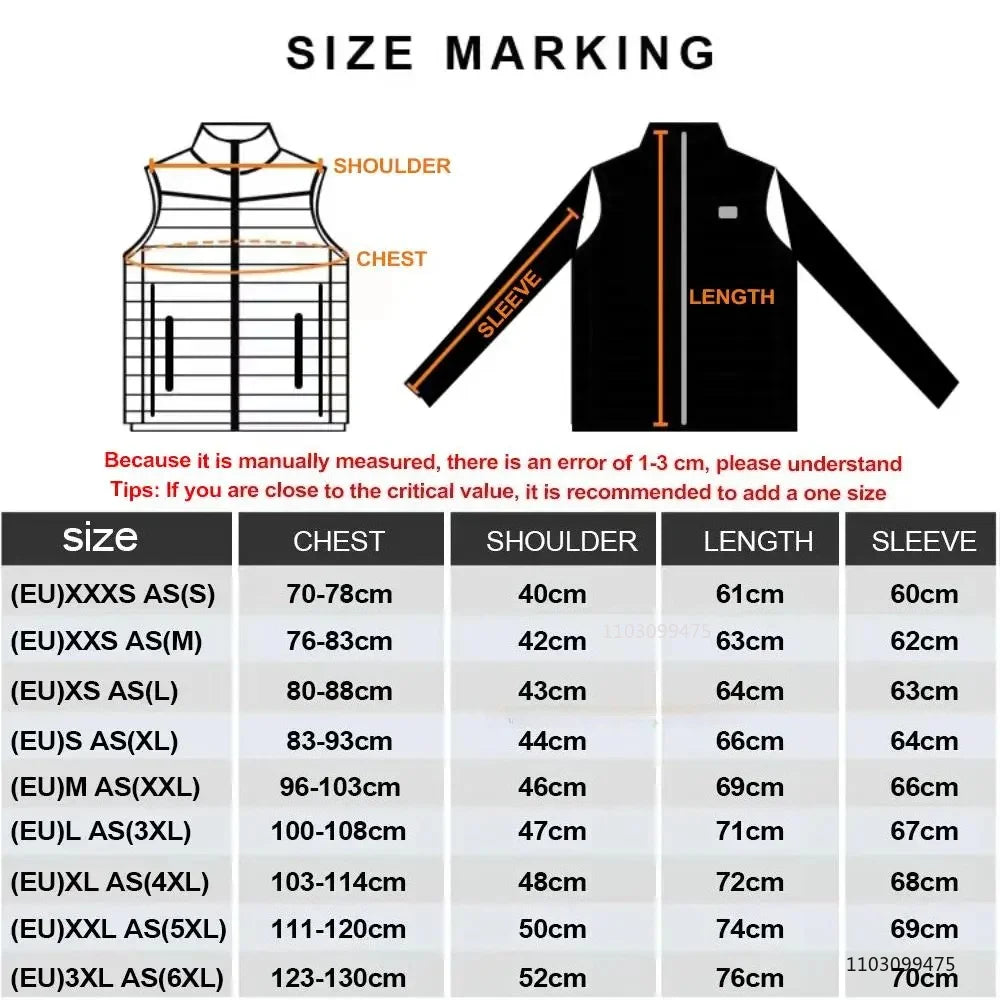 LEOSOXS Self-Heated Jacket, Up to 25 Zones