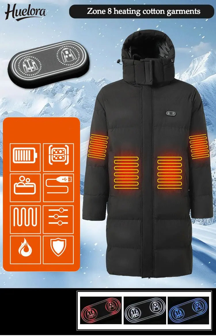Huelora 8-Zone Heated Jacket, Ski/Trek