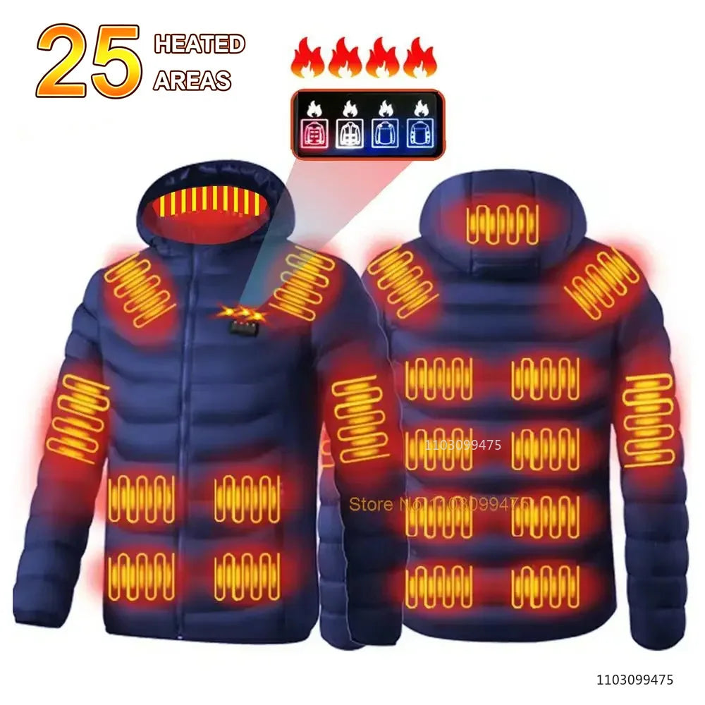 LEOSOXS Self-Heated Jacket, Up to 25 Zones