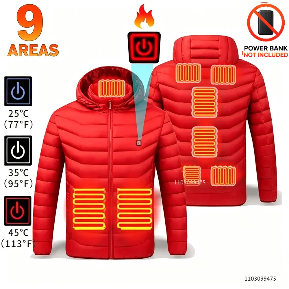LEOSOXS Self-Heated Jacket, Up to 25 Zones