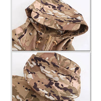 Hooded Heated Hunting Jacket, USB Smart
