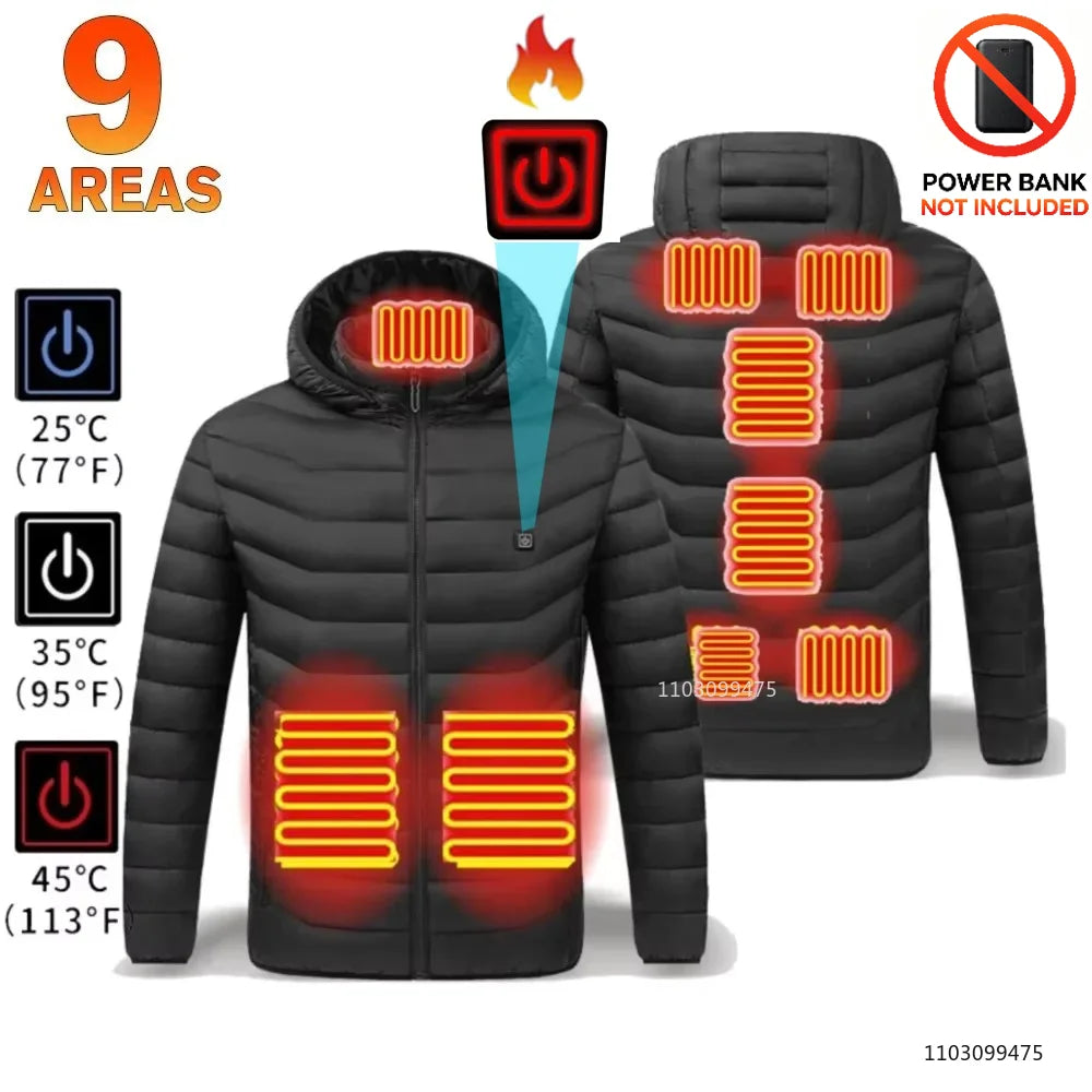 LEOSOXS Self-Heated Jacket, Up to 25 Zones