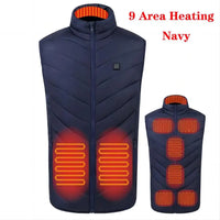 9-Zone USB Heated Vest, Sportswear