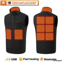 LEOSOXS 9-Zone Heated Vest, Washable