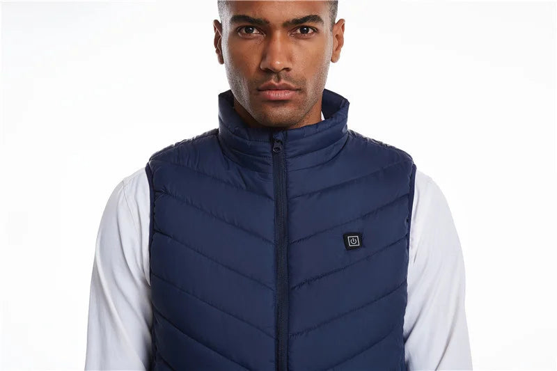 Electric Heated Bodywarmer Vest, 17 Zones