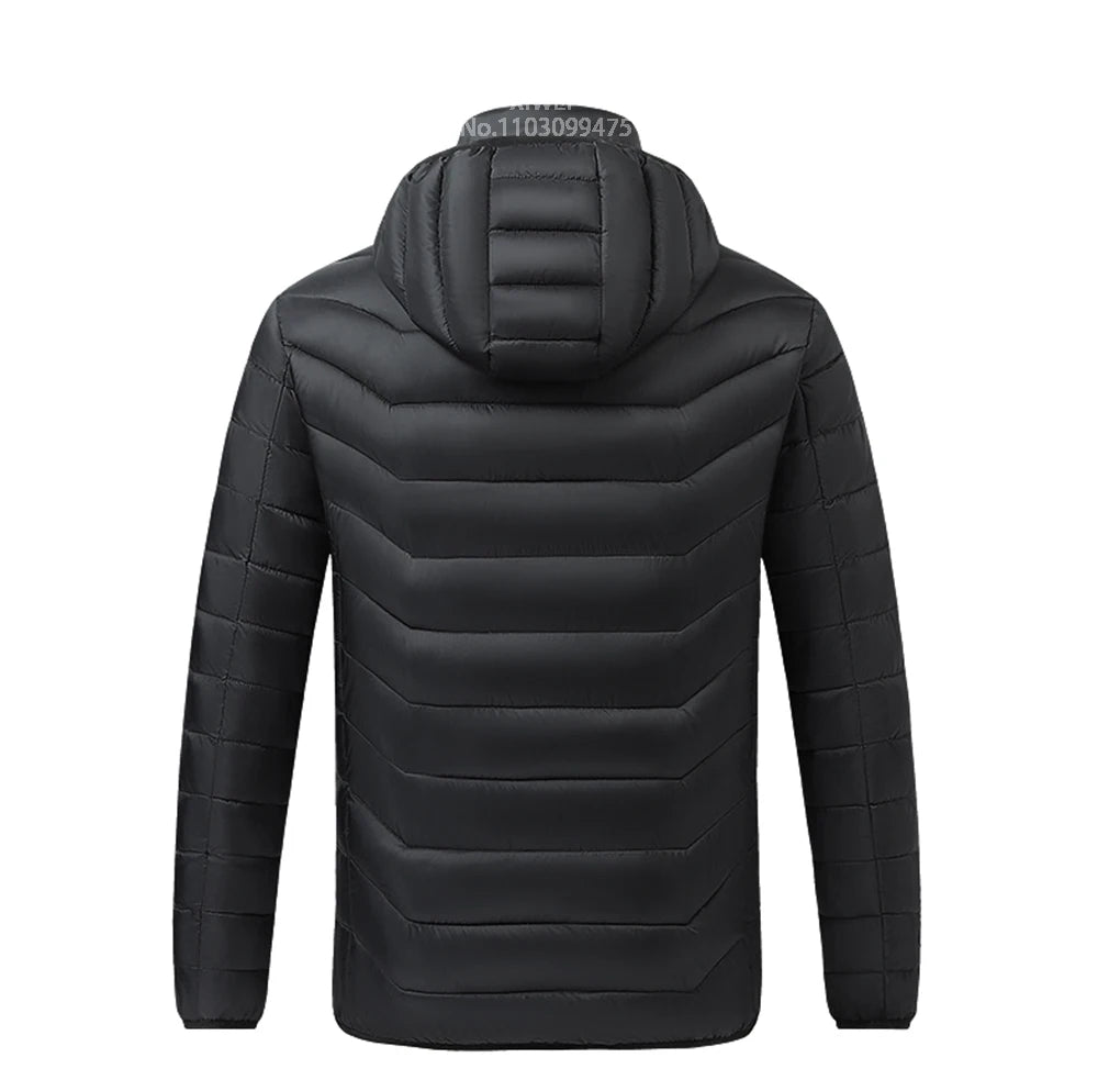 LEOSOXS Washable Heated Coat, Up to 25 Zones