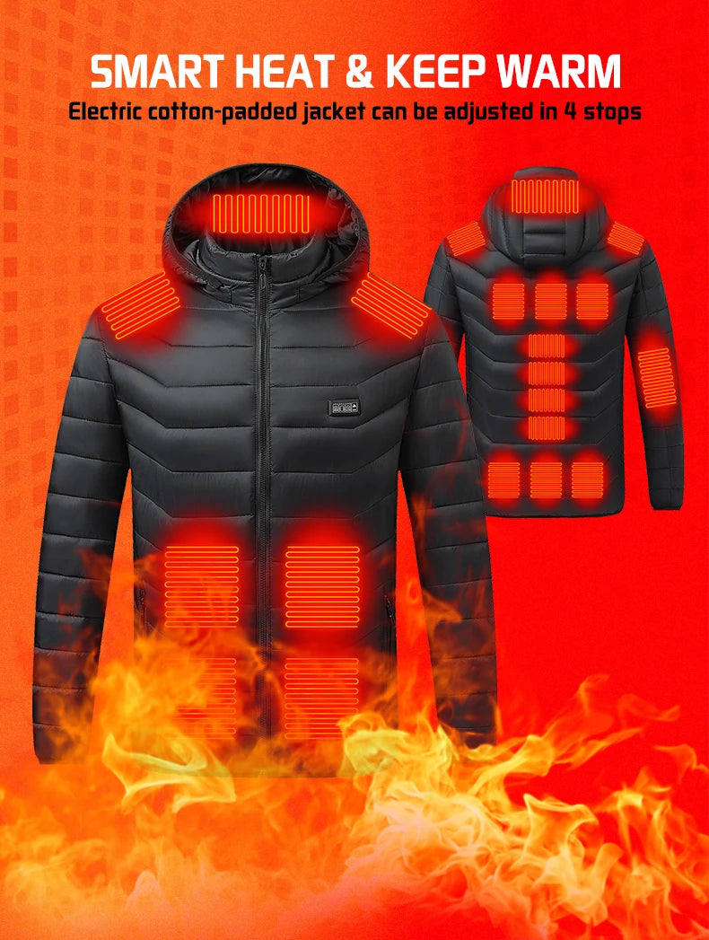 TODWARM Motorcycle Heated Jacket, 26 Zones