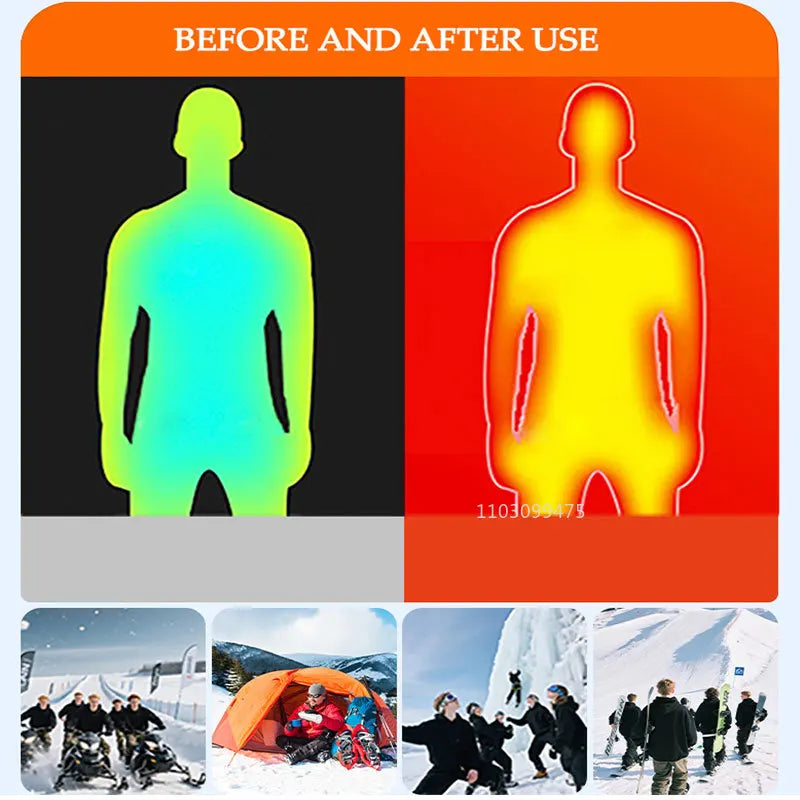 Heated Hoodie Sweatshirt, Up to 17 Zones