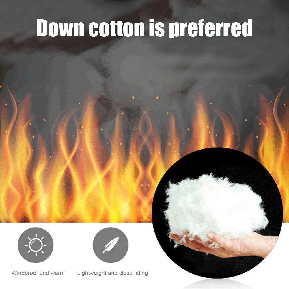 23-Zone Heated Cotton Vest, V-Neck, M-7XL