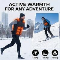 Smart Heated Vest, 21 Zones, 3 Heat Levels