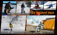 9-Zone USB Heated Vest, Sportswear