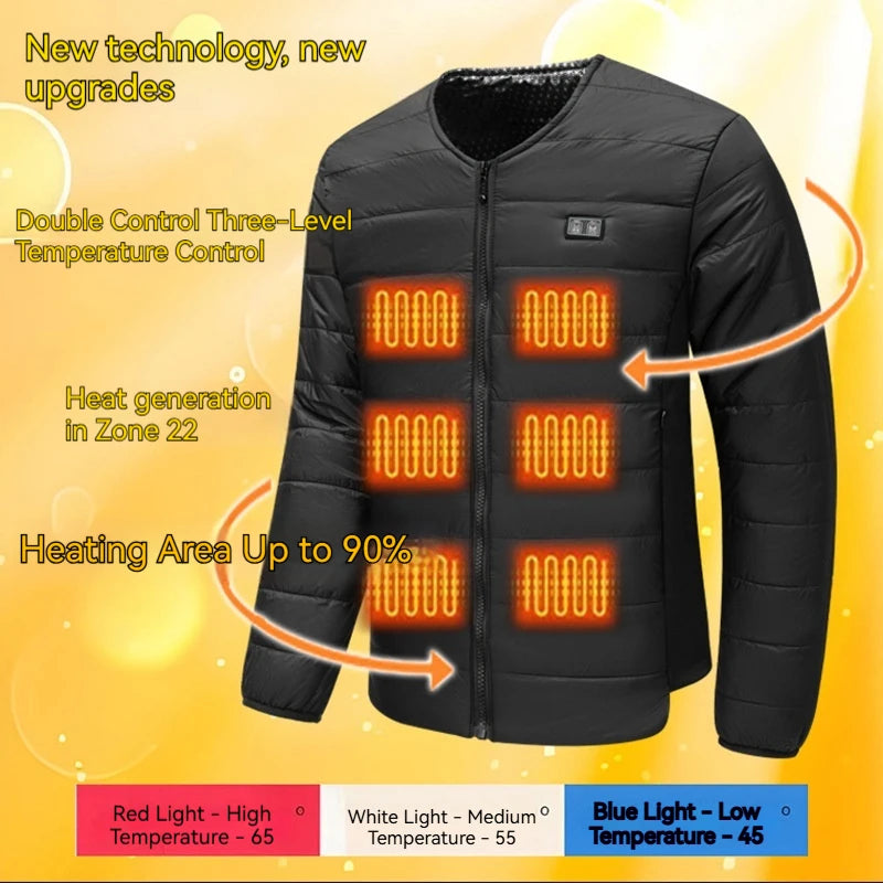 Dual-Control 22-Zone Smart Heated Vest