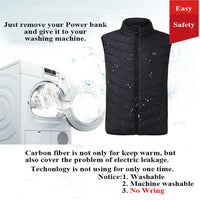 Electric Heated Bodywarmer Vest, 17 Zones