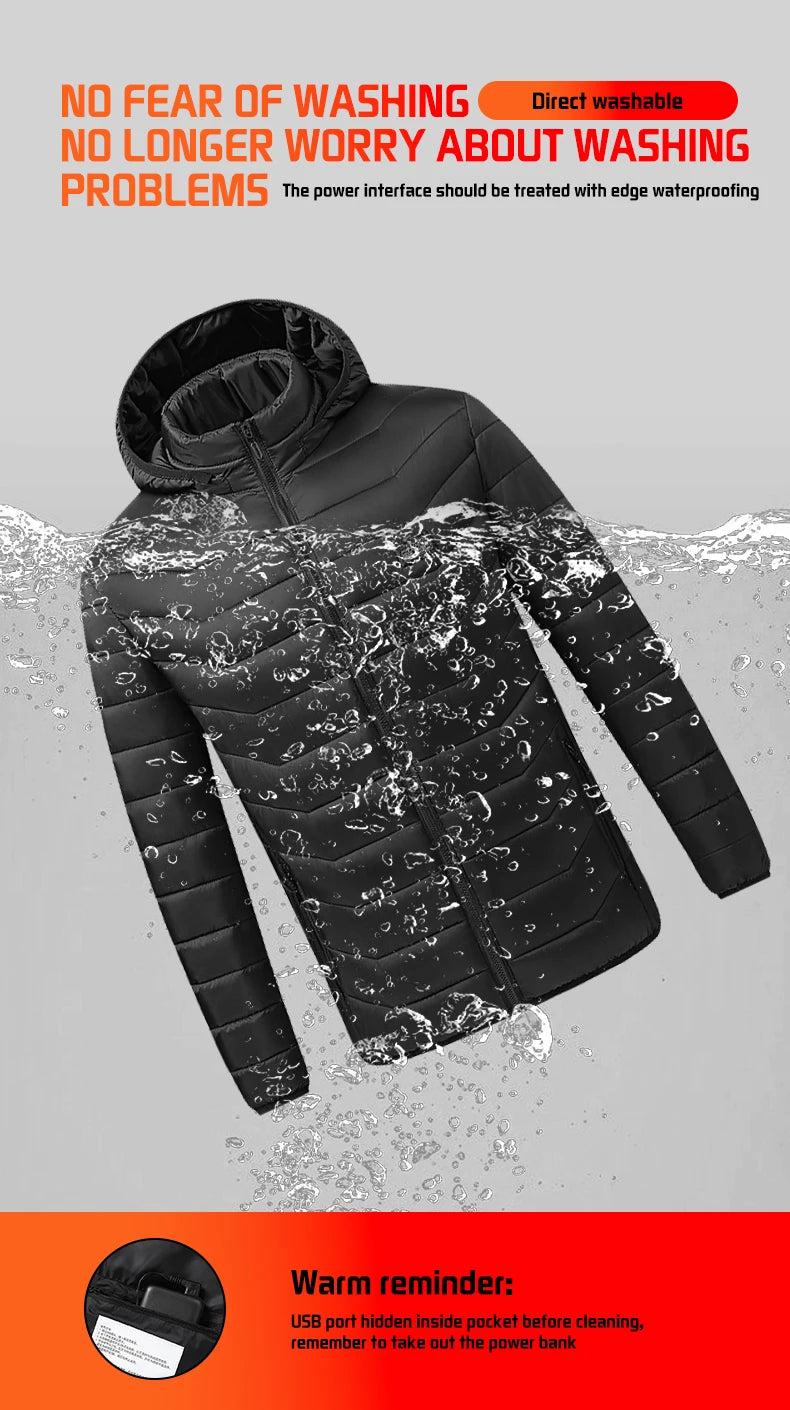 TODWARM Motorcycle Heated Jacket, 26 Zones