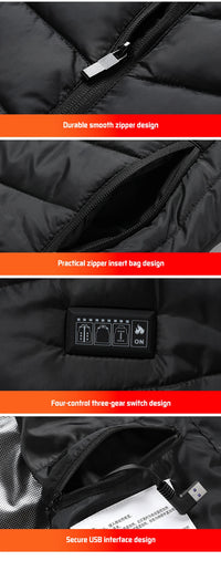 TODWARM Heated Vest, 26 Zones, 4 Controls