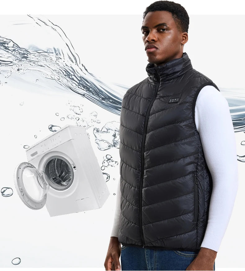 Smart Heated Vest, Up to 27 Zones, USB
