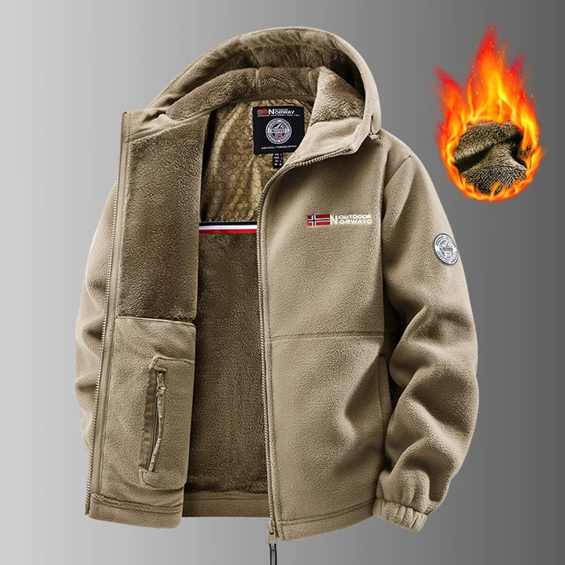Men's Tactical Softshell Heated Jacket