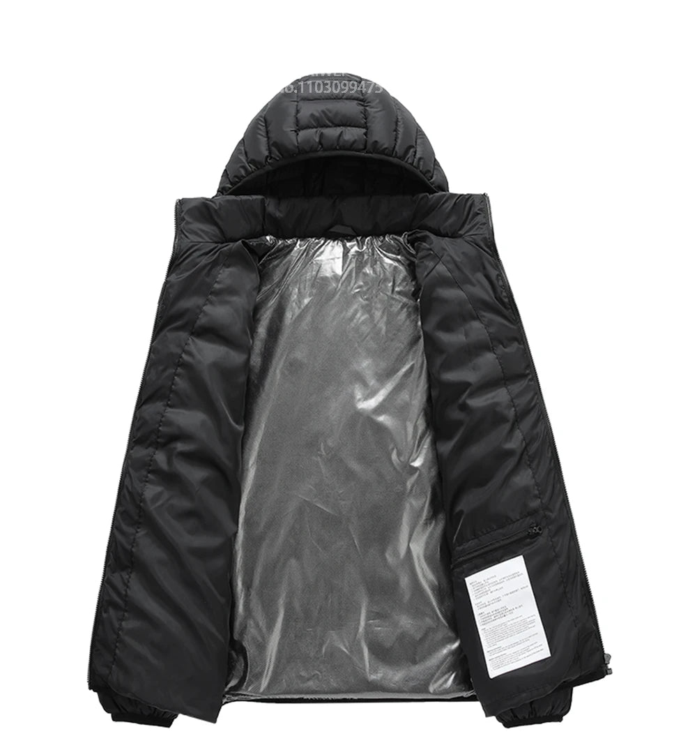 LEOSOXS Washable Heated Coat, Up to 25 Zones