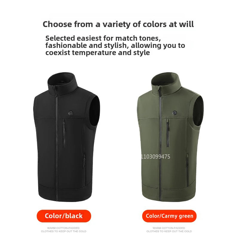 LEOSOXS 9-Zone Heated Vest, Washable