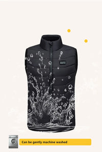 28-Zone Smart Heated Vest, Loose Fit